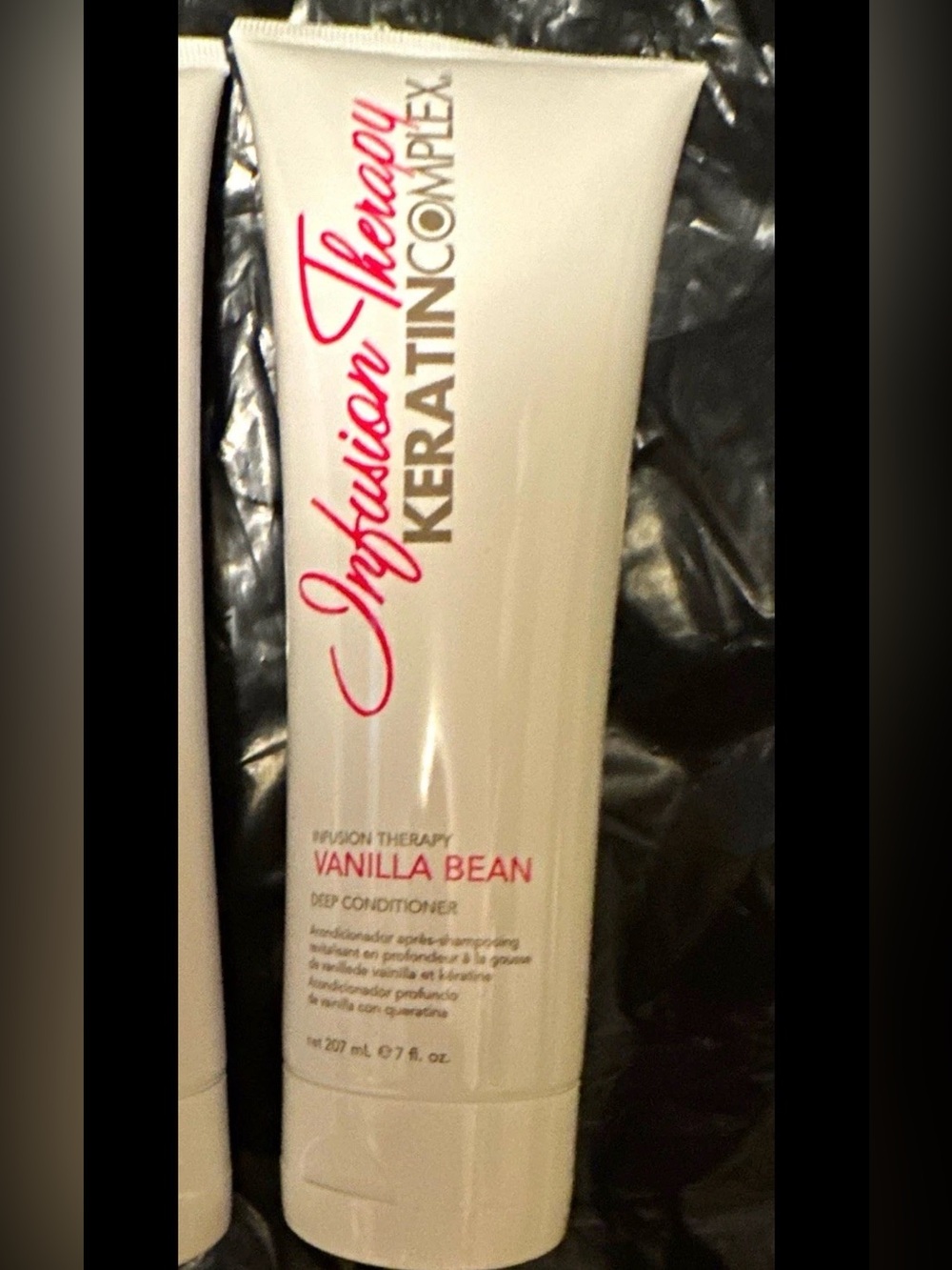 Infusion Therapy Vanilla Bean Keratin Deep Conditioner — White